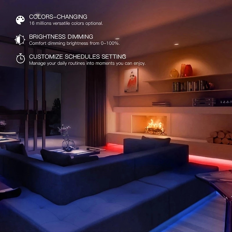 Yeelight Aurora Smart 2M Light - مراجعة Yeelight Light Lightstrip وسعره