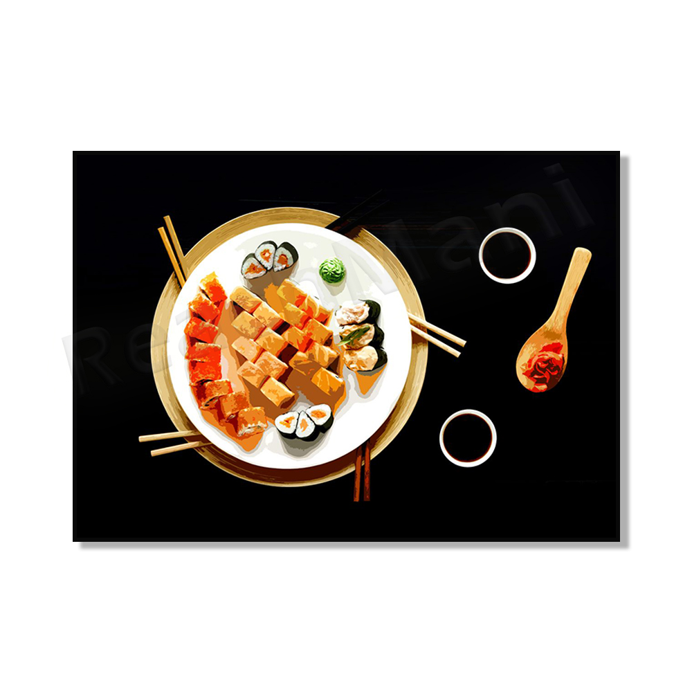 لوحات فنية جدارية على الطراز ا - مراجعة Japanese Lifestyle Food وسعره